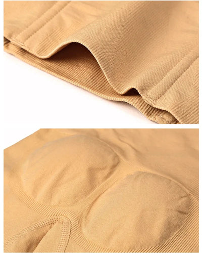 Women'S High Waist Flat Angle Shaper Pants Postpartum Buttocks Lifting Body Shaping Pants Slim Shorts Waist Trainer