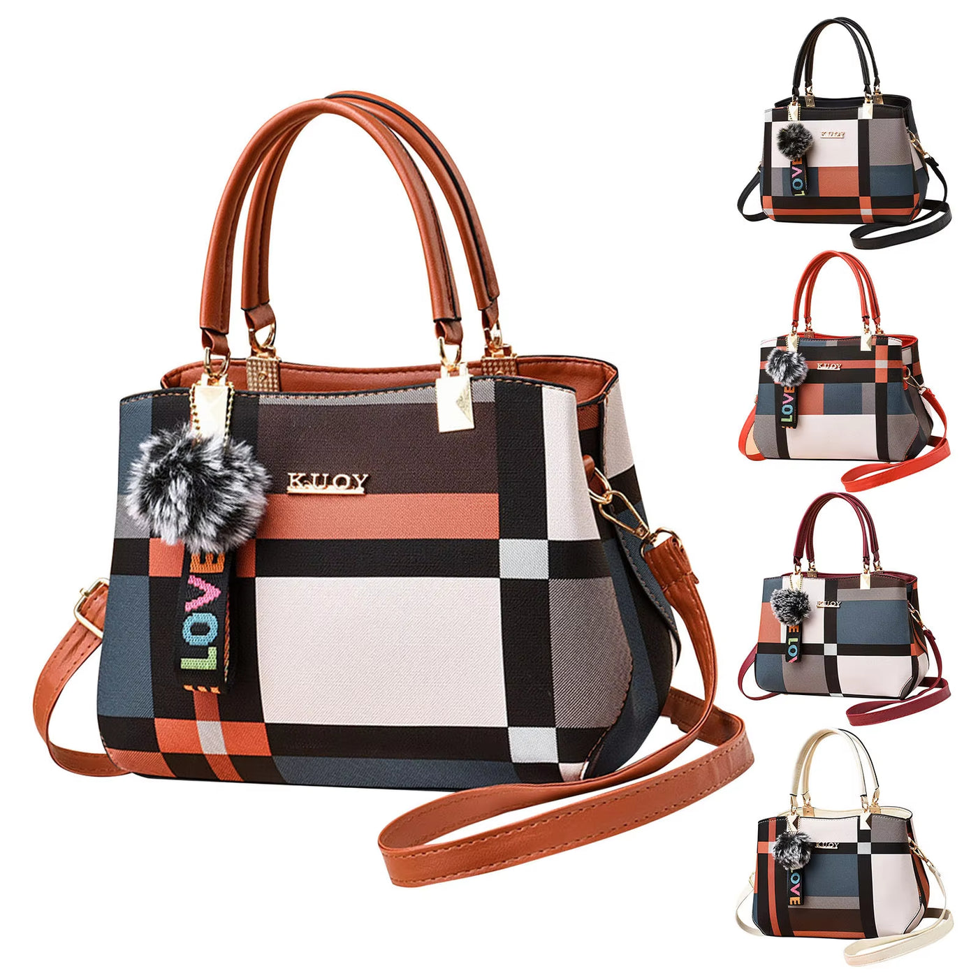2024 New Fashion Women'S Bag, Fashionable Women'S Bag, Handbag, European and American One Shoulder Crossbody Bag